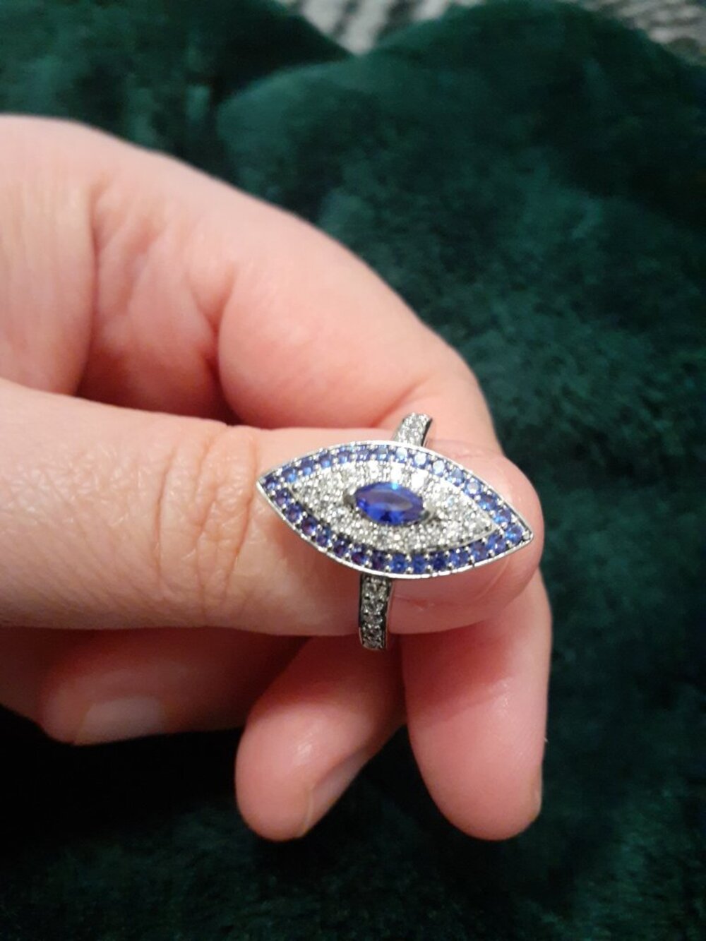 EVIL EYE RING ROSS SIMONS JEWELRY 2015 GORGEOUS NEVER WORN